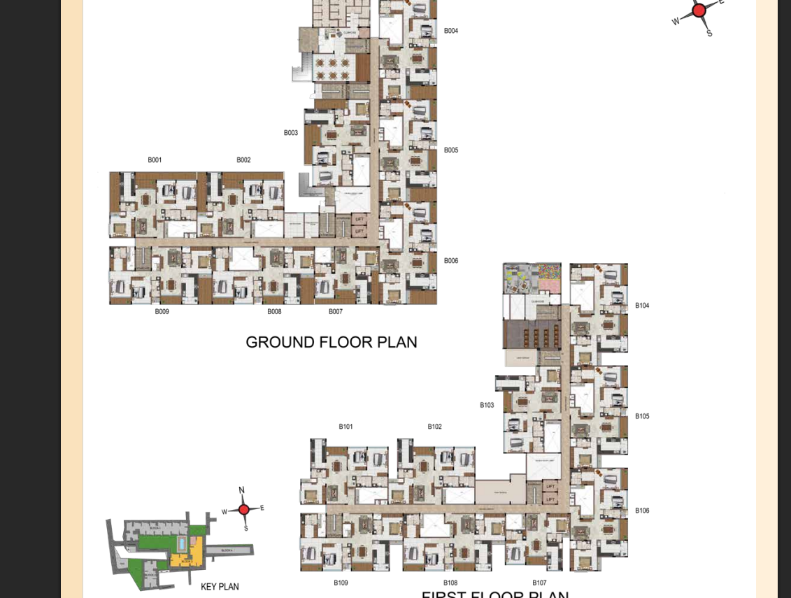 4 BHK Floor Plan